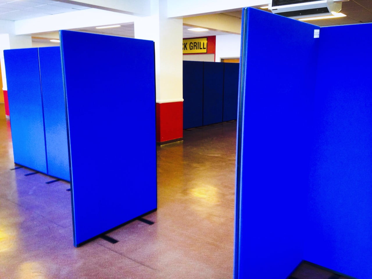 Double sided display board