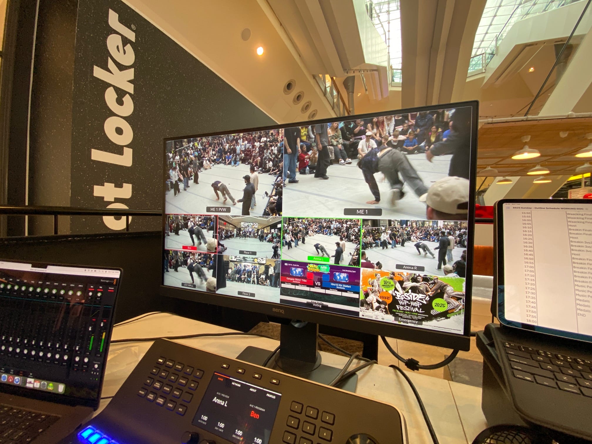 live streaming of hip hop event in birmingham